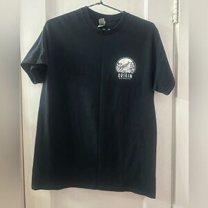 Men's Mesium Black Origin Extracts Graphic T-Shirt